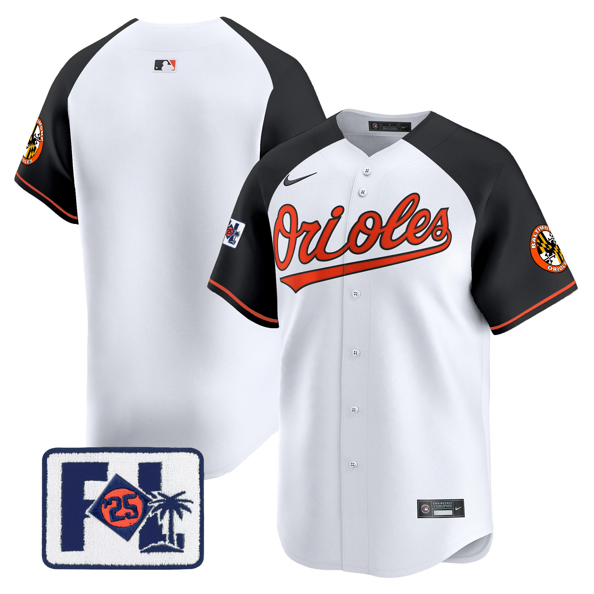 Men's Baltimore Orioles 2025 Spring Training Patch Vapor Premier Limited Jersey - All Stitched - Image 54