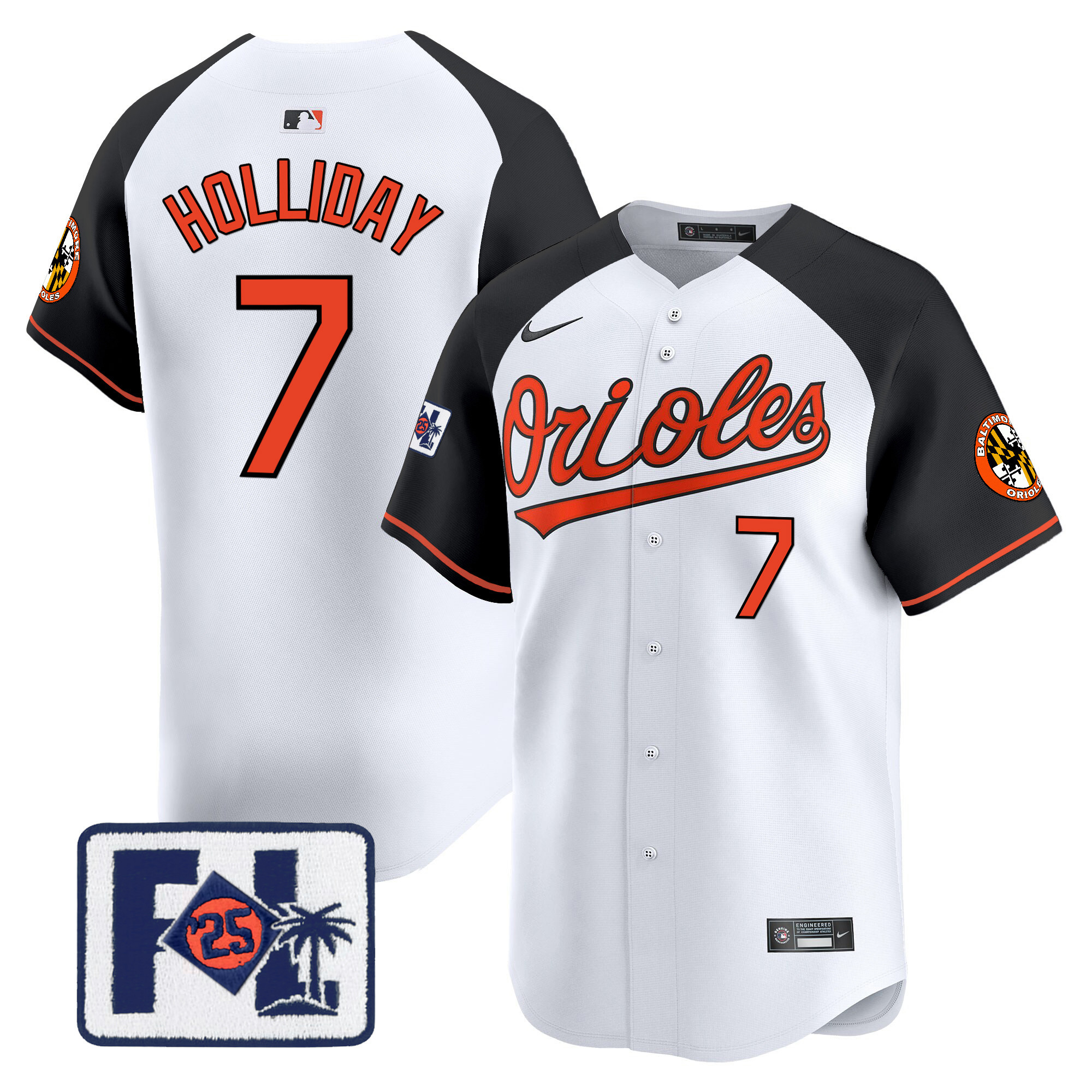 Men's Baltimore Orioles 2025 Spring Training Patch Vapor Premier Limited Jersey - All Stitched - Image 53