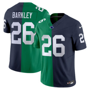 Split Philadelphia Eagles & College Football Vapor Limited Jersey - All Stitched