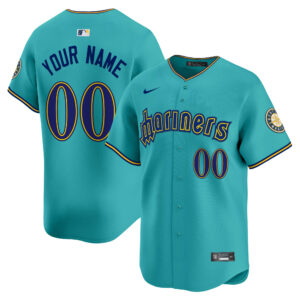 Seattle Mariners 2025 Vapor Premier Limited Custom Jersey - All Stitched