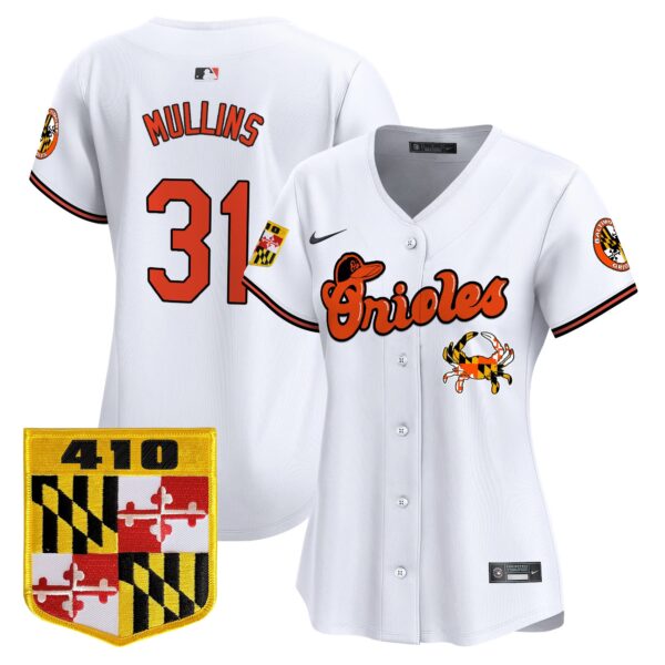 Women's Baltimore Orioles 410 & Chesapeake Crab Patch Vapor Premier Limited Jersey - All Stitched - Image 12