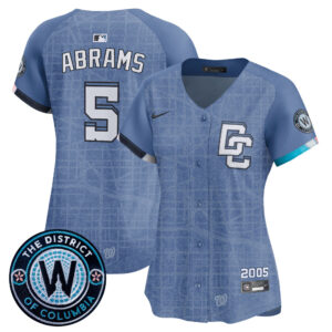 Women's Washington Nationals 2025 City Connect Vapor Premier Limited Jersey - Stitched