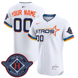 Houston Astros 2025 City Connect Vapor Premier Elite Custom Jersey - All Stitched