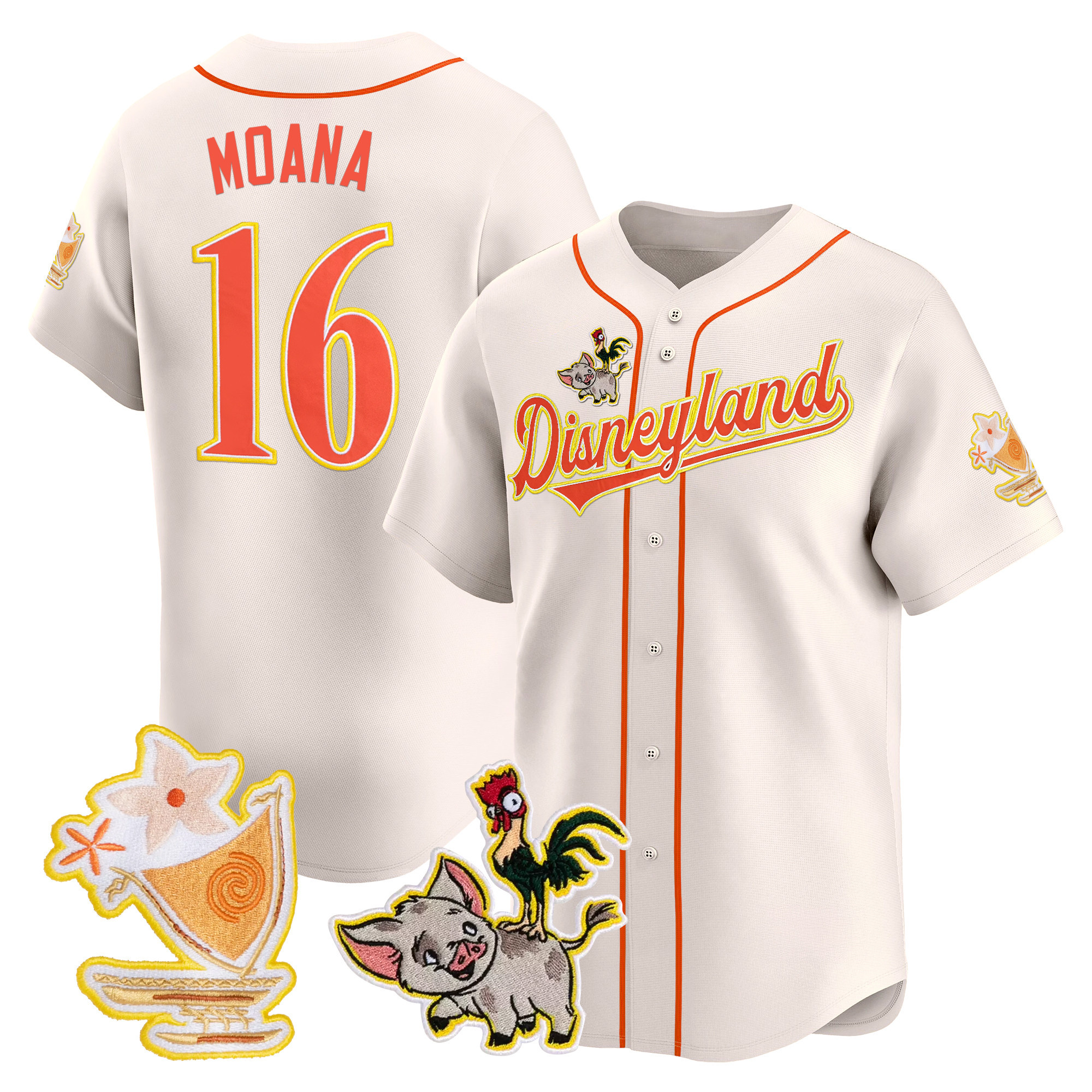 Unisex Disney Princess Vapor Baseball Jersey - All Stitched - Image 2