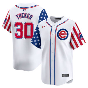 Men's Chicago Cubs 2025 Independence Day Vapor Premier Limited Jersey - All Stitched