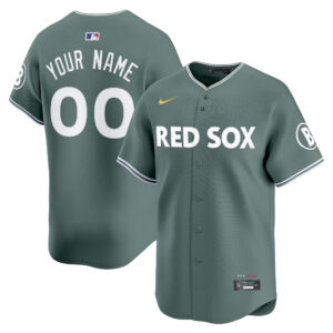 Boston Red Sox 2025 City Connect Vapor Premier Limited Custom Jersey - All Stitched