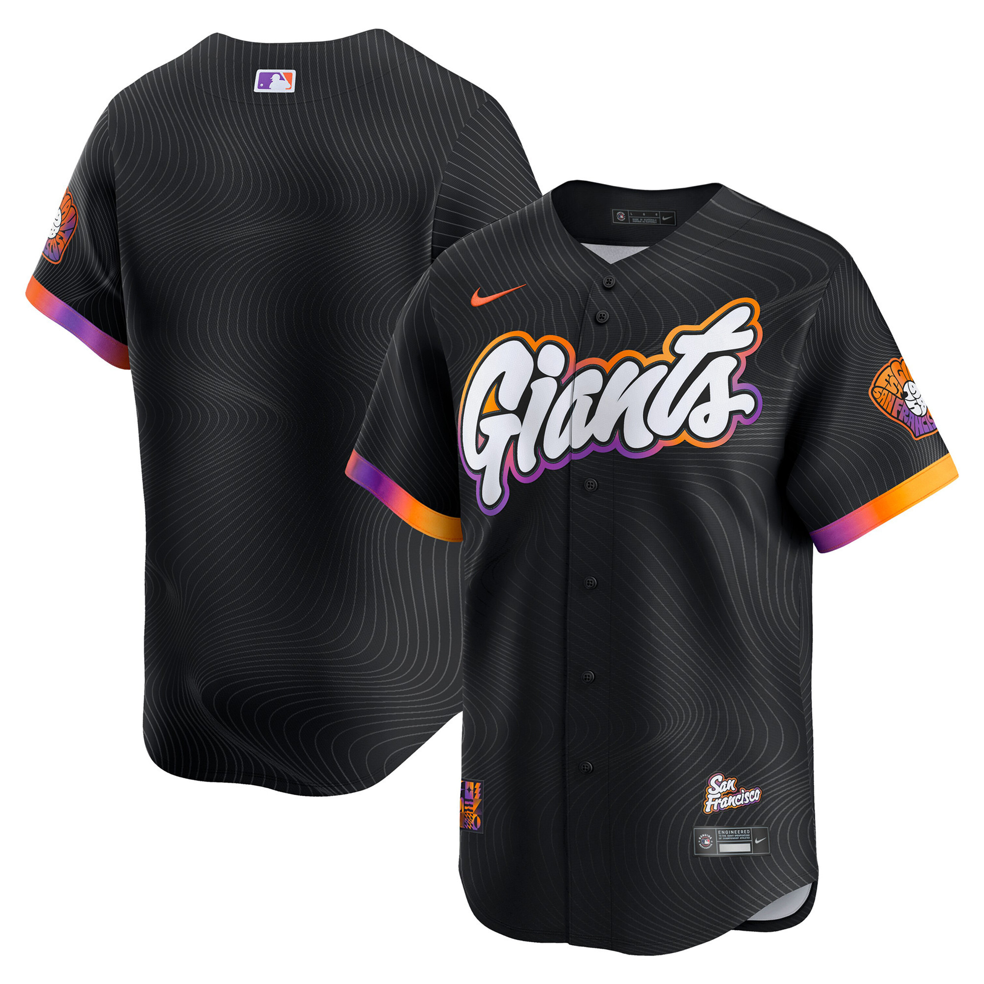 San Francisco Giants 2025 City Connect Vapor Premier Limited Jersey - All Stitched - Image 10