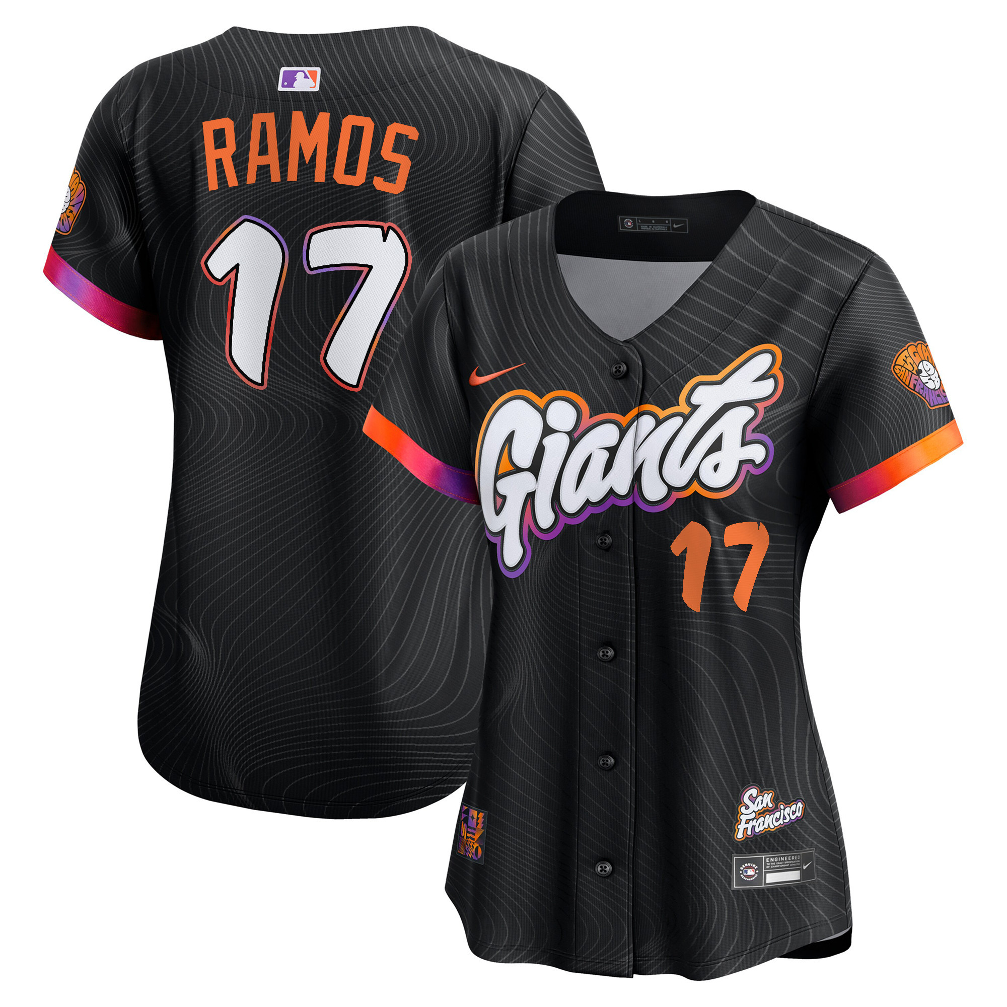 San Francisco Giants 2025 City Connect Vapor Premier Limited Jersey - All Stitched - Image 11