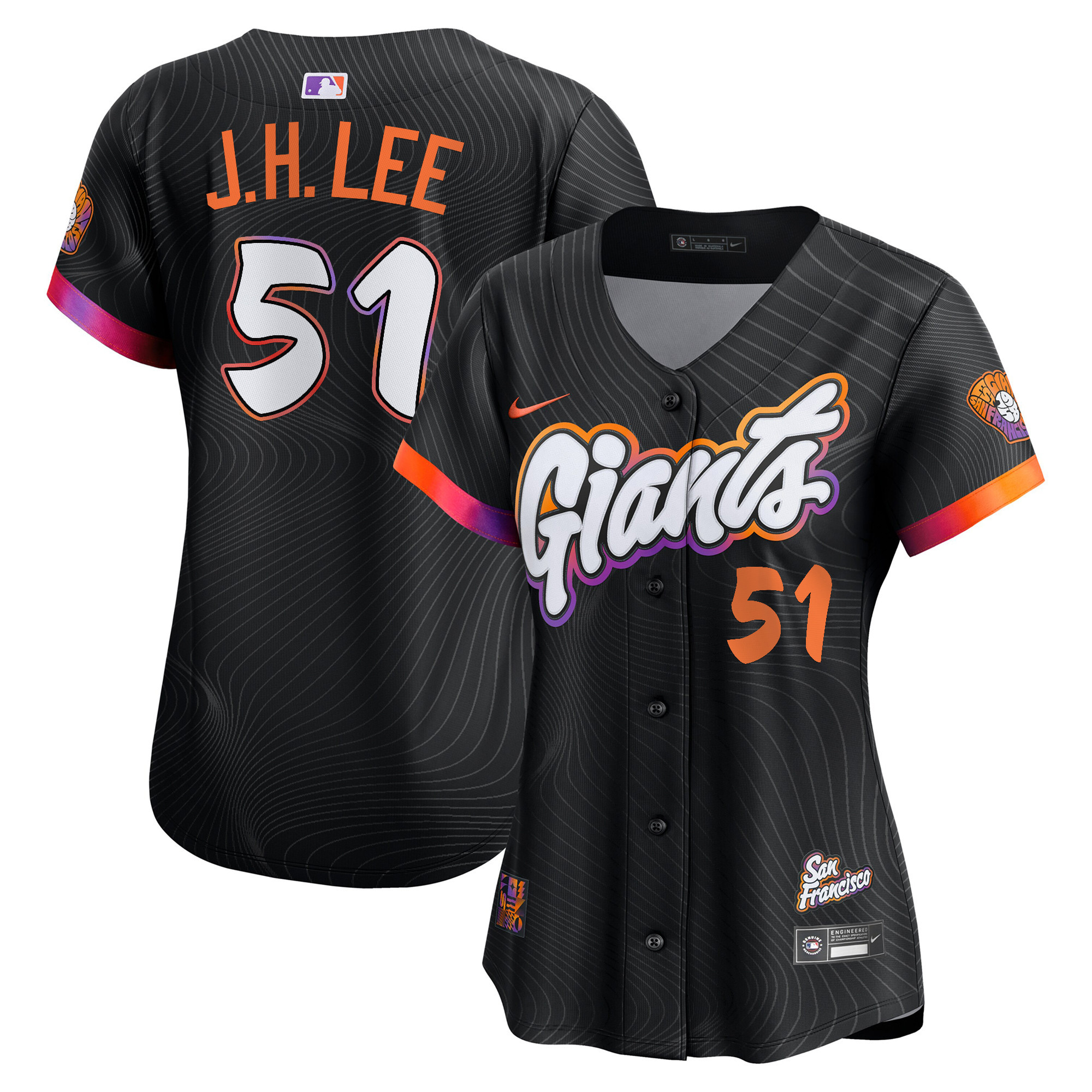 San Francisco Giants 2025 City Connect Vapor Premier Limited Jersey - All Stitched - Image 18