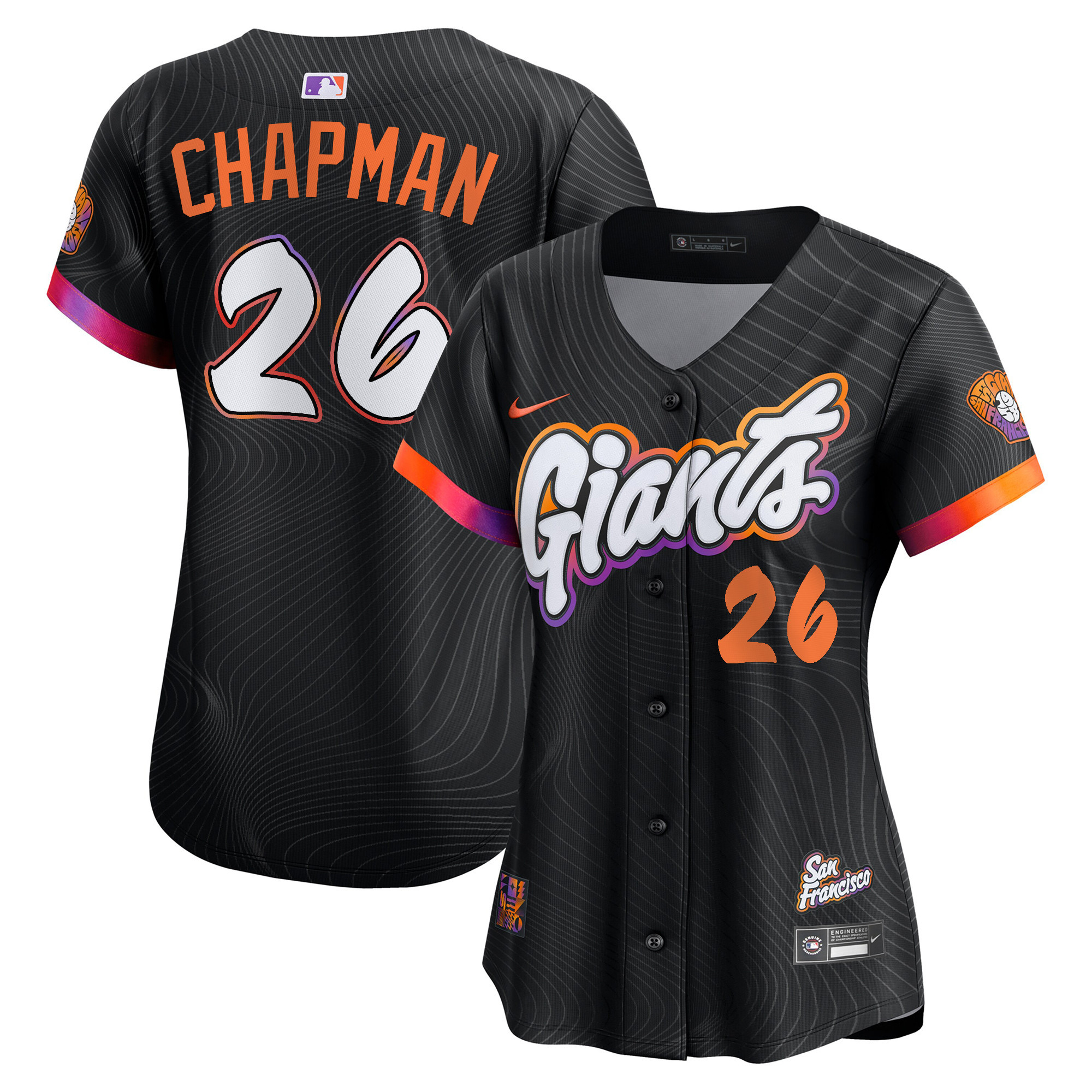 San Francisco Giants 2025 City Connect Vapor Premier Elite Jersey - All Stitched - Image 13