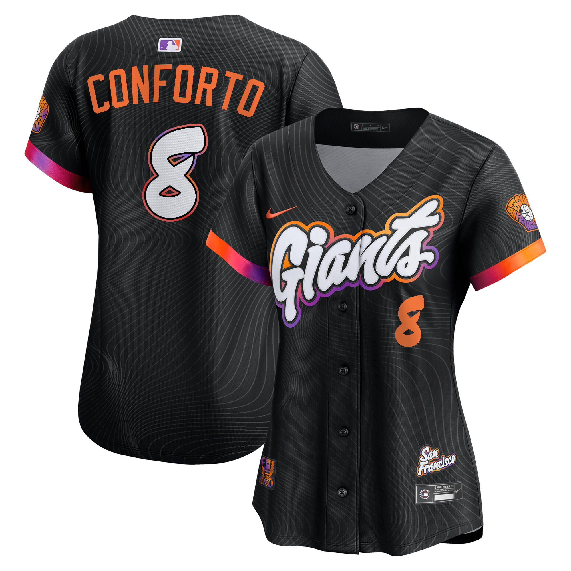 San Francisco Giants 2025 City Connect Vapor Premier Elite Jersey - All Stitched - Image 15