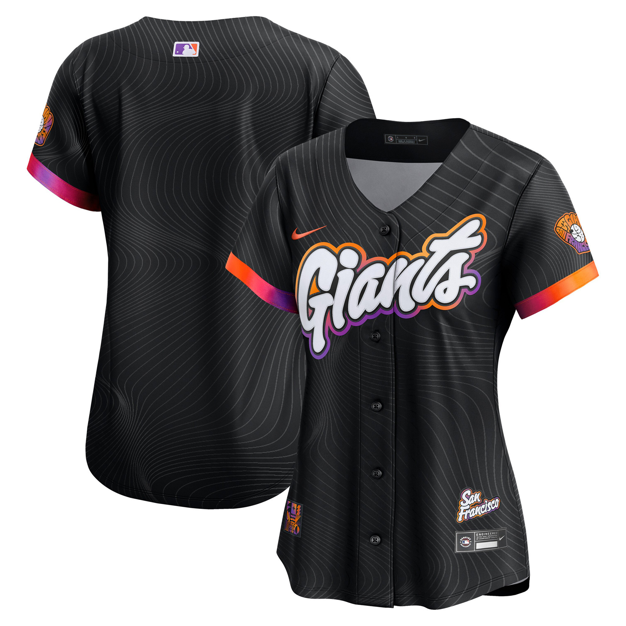 San Francisco Giants 2025 City Connect Vapor Premier Elite Jersey - All Stitched - Image 19