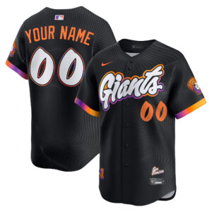 San Francisco Giants 2025 City Connect Vapor Premier Limited Custom Jersey - All Stitched