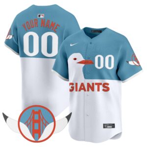 San Francisco Giants Seagull 2025 Vapor Premier Limited Custom Jersey - Stitched