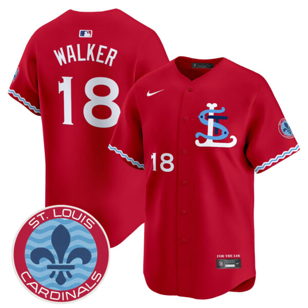 St. Louis Cardinals City Connect Vapor Premier Limited Jersey - All Stitched - Image 5