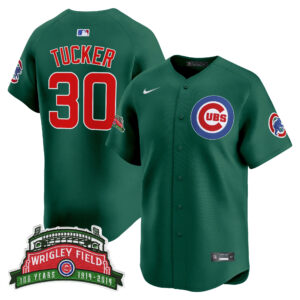 Men's Chicago Cubs Wrigley Field Style Vapor Premier Limited Jersey - All Stitched