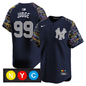 Men's New York Yankees Subway Style Vapor Premier Limited Jersey - Stitched