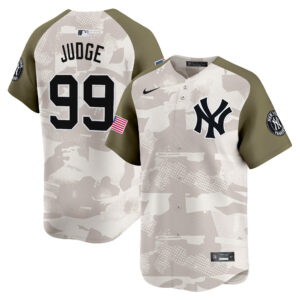 Men's New York Yankees 2025 Armed Forces Day Vapor Premier Limited Jersey - Stitched