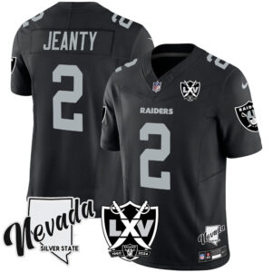 Men's Raiders 2025 Vapor Limited Jersey - 65th Anniversary - All Stitched