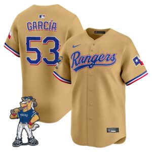 Texas Rangers - Rangers Captain Patch Vapor Premier Limited Jersey - All Stitched