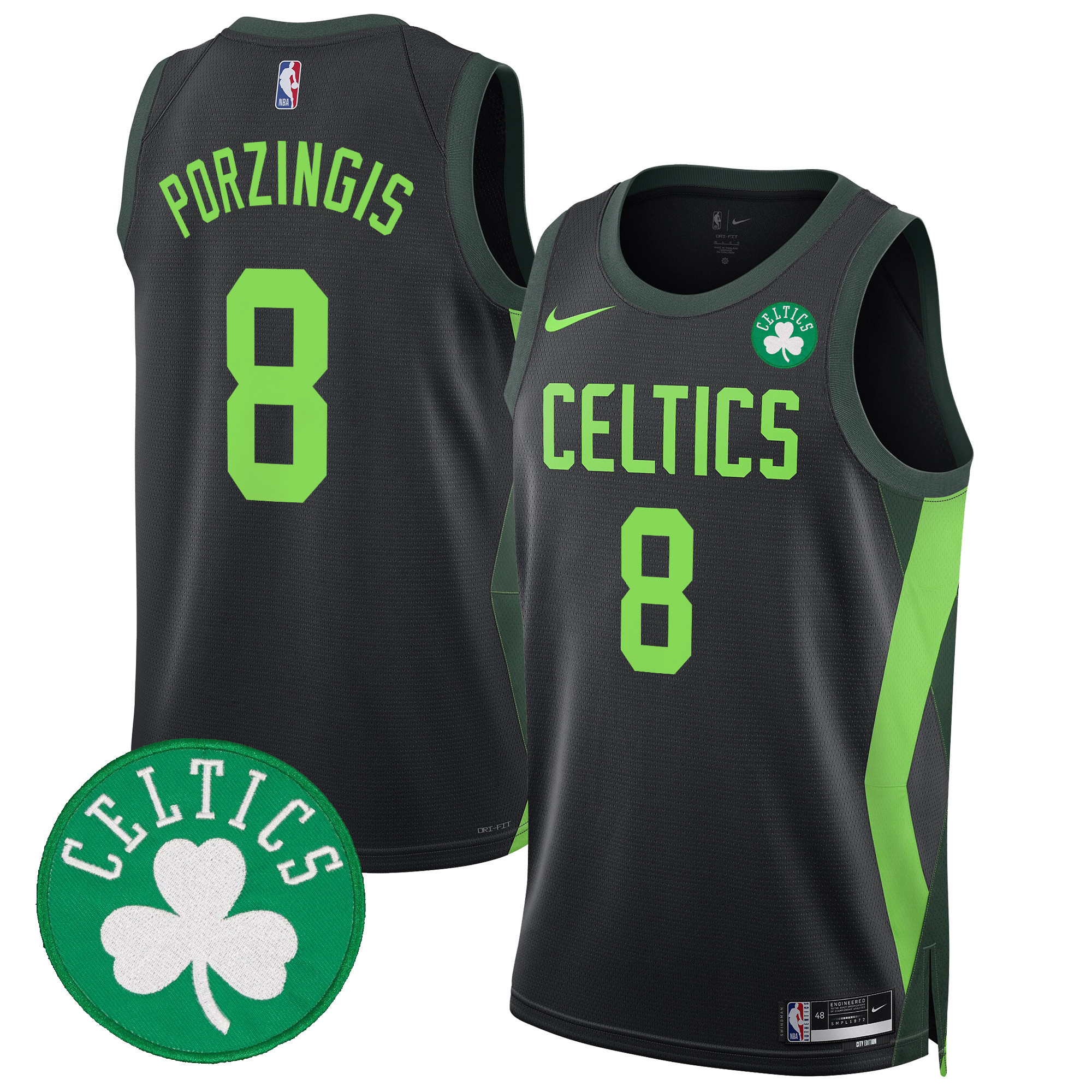 Men's Boston Celtics Swingman Jersey - All Stitched - Image 39