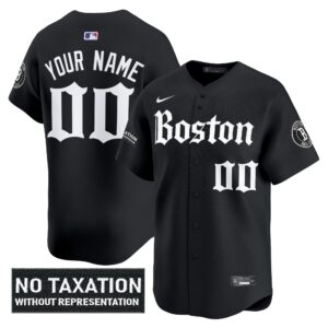 Boston Red Sox 'Retro Newspaper Edition' Vapor Premier Limited Custom Jersey - All Stitched
