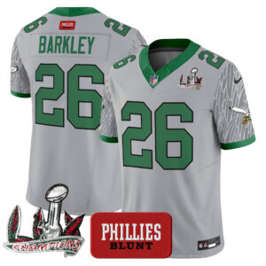 Men's Philadelphia Eagles Phillies Blunt Vapor Limited Jersey - Stitched