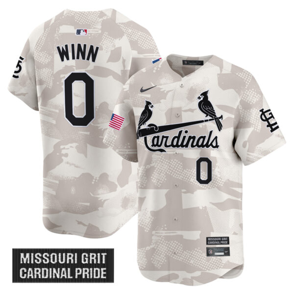 Men's St. Louis Cardinals 2025 Armed Forces Day Vapor Premier Limited Jersey - All Stitched - Image 15