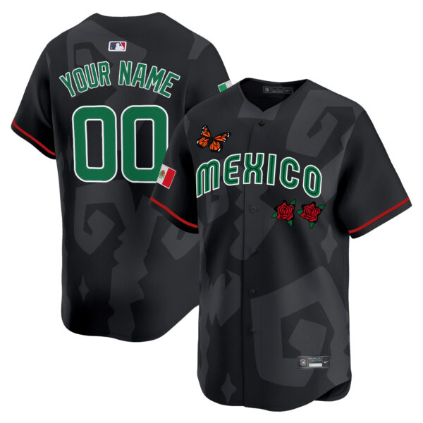 2025 Mexican Heritage x Sentrock Vapor Premier Limited Custom Jersey - Stitched - Image 3