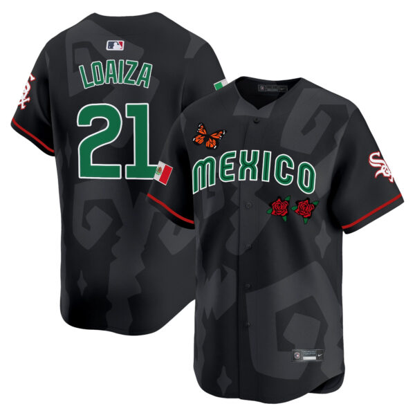 Men's 2025 Mexican Heritage x Sentrock Vapor Premier Limited Jersey - Stitched - Image 26