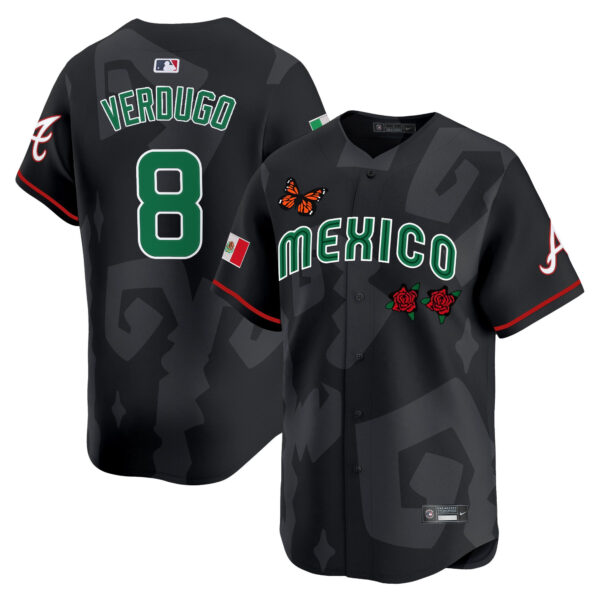 Men's 2025 Mexican Heritage x Sentrock Vapor Premier Limited Jersey - Stitched - Image 24