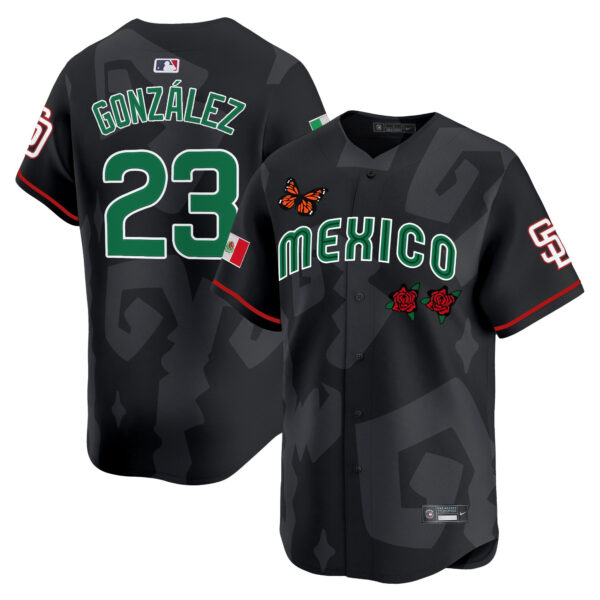 Men's 2025 Mexican Heritage x Sentrock Vapor Premier Limited Jersey - Stitched - Image 25