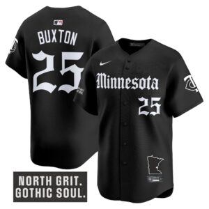 Men's Minnesota Twins 'Gothic North Edition' Vapor Premier Limited Jersey - All Stitched