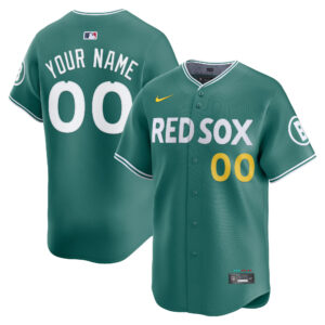 Boston Red Sox 2025 City Connect Vapor Premier Limited Custom Jersey V2 - All Stitched