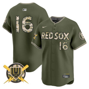 Boston Red Sox Armed Forces Day Vapor Premier Limited Jersey - All Stitched