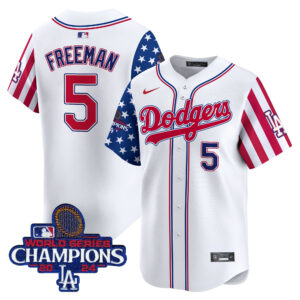 Men's Dodgers 2025 Independence Day Vapor Premier Limited Jersey - All Stitched