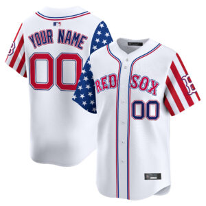 Boston Red Sox 2025 Independence Day Vapor Premier Limited Custom Jersey - All Stitched