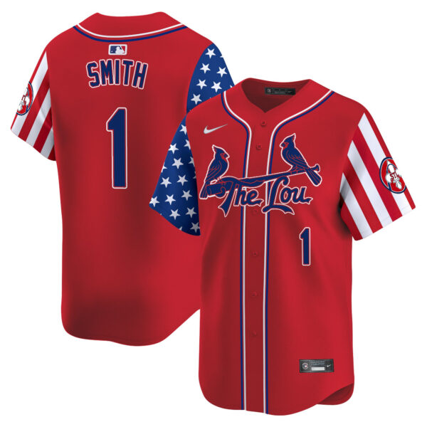 Men's St. Louis Cardinals 2025 Independence Day Vapor Premier Limited Jersey - All Stitched - Image 14