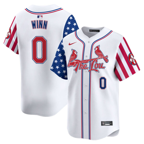 Men's St. Louis Cardinals 2025 Independence Day Vapor Premier Limited Jersey - All Stitched - Image 6