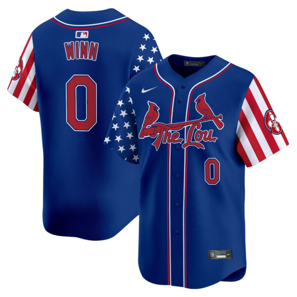 Men's St. Louis Cardinals 2025 Independence Day Vapor Premier Limited Jersey - All Stitched - Image 24