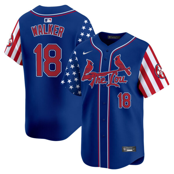 Men's St. Louis Cardinals 2025 Independence Day Vapor Premier Limited Jersey - All Stitched - Image 22