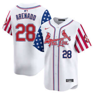 Men's St. Louis Cardinals 2025 Independence Day Vapor Premier Limited Jersey - All Stitched