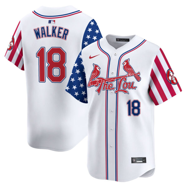 Men's St. Louis Cardinals 2025 Independence Day Vapor Premier Limited Jersey - All Stitched - Image 4