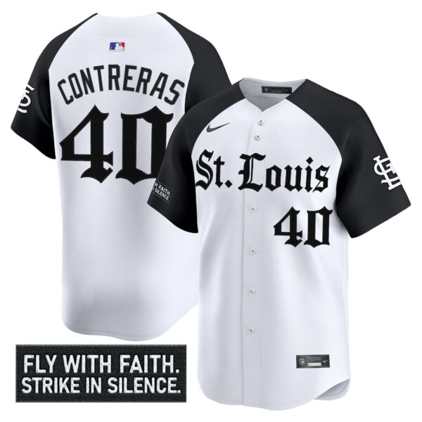 Men's St. Louis Cardinals 'Gothic Legacy Edition' Vapor Premier Limited Jersey - All Stitched - Image 21