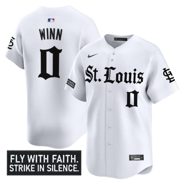 Men's St. Louis Cardinals 'Gothic Legacy Edition' Vapor Premier Limited Jersey - All Stitched - Image 15