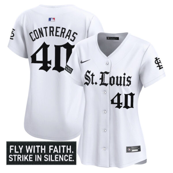 Women's St. Louis Cardinals 'Gothic Legacy Edition' Vapor Premier Limited Jersey - All Stitched - Image 12