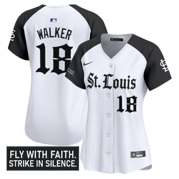 Women's St. Louis Cardinals 'Gothic Legacy Edition' Vapor Premier Limited Jersey - All Stitched - Image 22