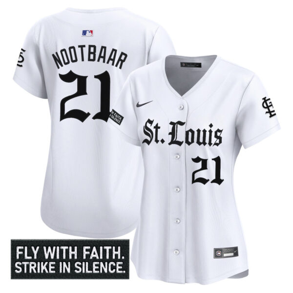 Women's St. Louis Cardinals 'Gothic Legacy Edition' Vapor Premier Limited Jersey - All Stitched - Image 16