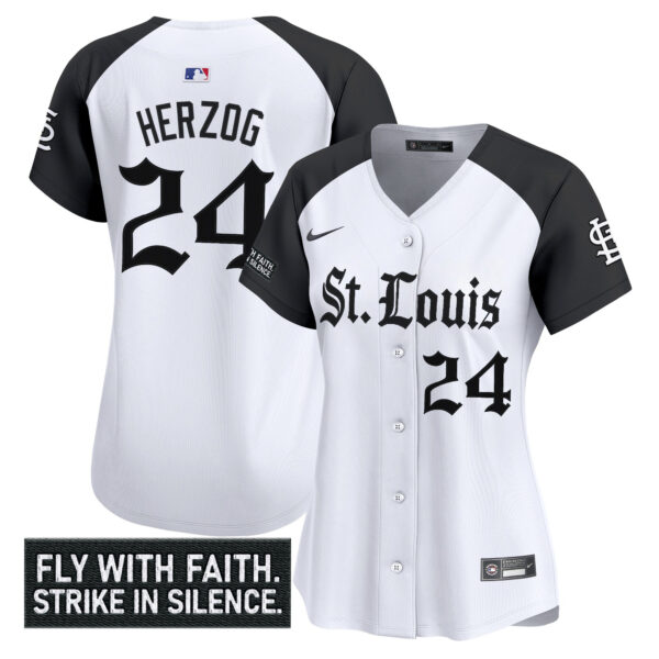 Women's St. Louis Cardinals 'Gothic Legacy Edition' Vapor Premier Limited Jersey - All Stitched - Image 20