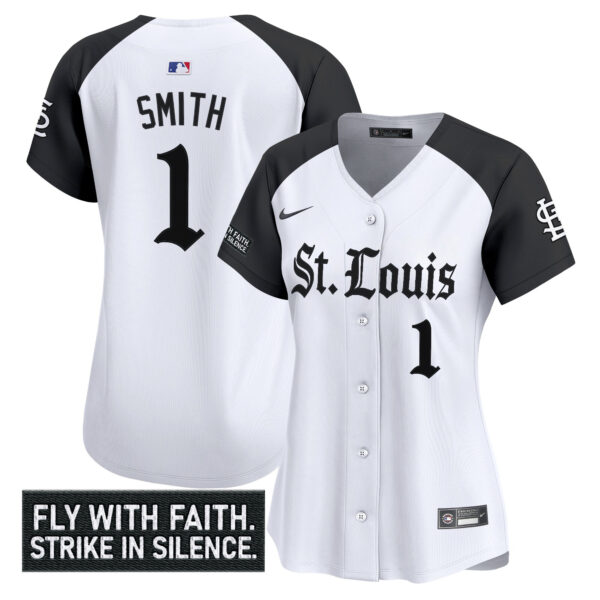 Women's St. Louis Cardinals 'Gothic Legacy Edition' Vapor Premier Limited Jersey - All Stitched - Image 23